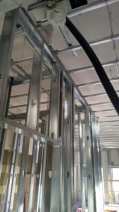 Suspended Ceilings using hat track