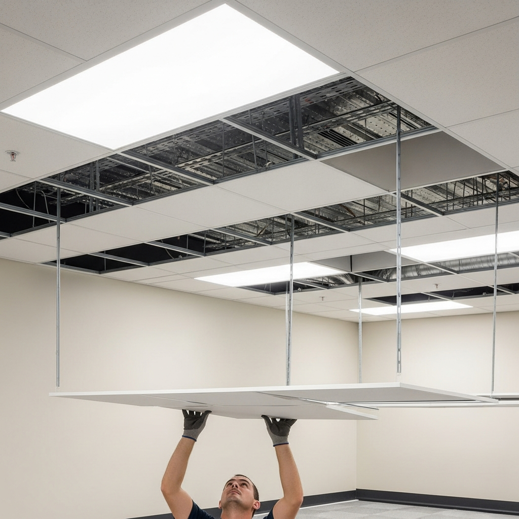 Dropped Drywall Ceilings work in Metro Vancouver