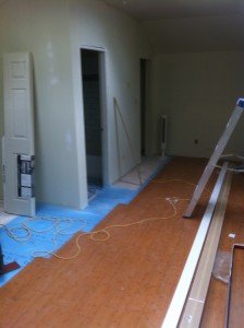 vancouver laminate floor bamboo in garage